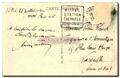 Vitttel — Galerie Promenoir — wydawca Braun & Cie, nr 1698 — Rewers