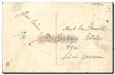 Biarritz - Hotel e Praça do Palácio — Ed. L. F. Roussanne, n° 2266 — Verso