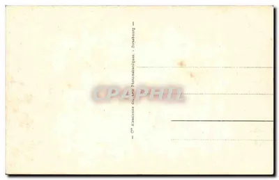 Le Tréport Mers — Ogólny widok z Falais — Spółka Alsaskich Sztuk Fotomechanicznych, Strażburg — Rewers