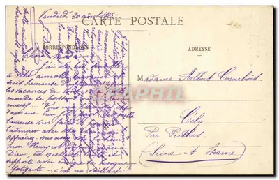 Paryż — Wieża Świętego Jakuba — Wydawca nieznany, nr 39 — Rewers