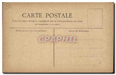 Paris — Saint-Germain l'Auxerrois — Coleção Petit Journal — Verso