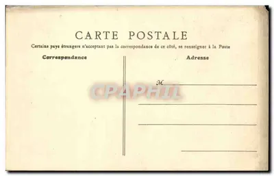 Paris - Hôtel de Ville - Grande Salle à manger — B.F., Paris, n° 93 — Verso