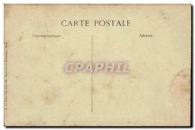 PARIS — La Madeleine — Editor E. Le Fèrty, n° 4544 — Verso