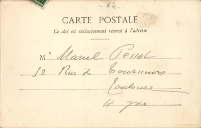 Bayonne - Vue Générale — éditeur inconnu, n° de série non visible — Verso