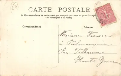 Bayonne - Wnętrze katedry — wydawca C.C.C. n°26 — Rewers