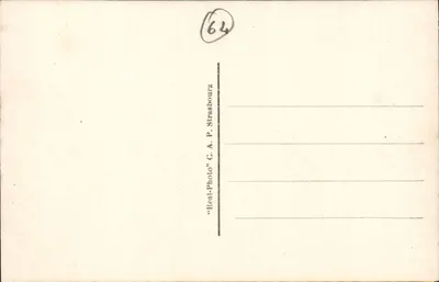 Biarritz — O Farol — editor C.A.P. n°72 — Verso