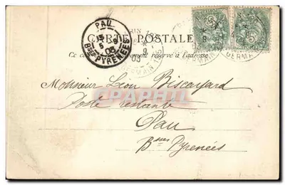 Paris — Hospital Lariboisière — editor C. L. D., Paris, n° 245 — Verso
