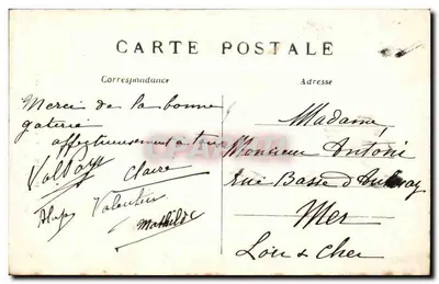 Statua Jeanne d'Arc — Bulwar Saint-Marcel — Paryż — autor Chatrousse — C.M. — Rewers