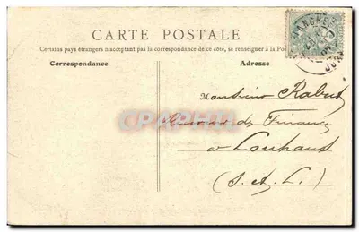 La Saine en la Garganta de La Langouette — Les Planches-en-Montagne (Jura) — B.P. París n°1113 — Reverso