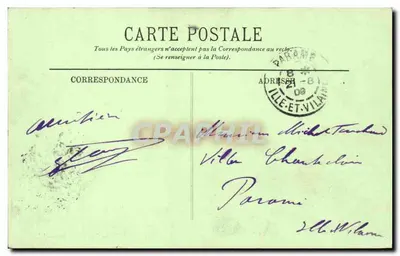 Cauterets — Algemene uitzicht — LL. — Uitgever LL, n°14 — Achterkant