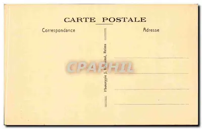 Notre-Dame-du-Port — estátua milagrosa com coroas oferecidas em 1875 — H. Lefèvre-Coutos, Reims — Verso