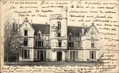 Castelo de Mouron — Fachada principal — Cliché Renault, Imp. Renault