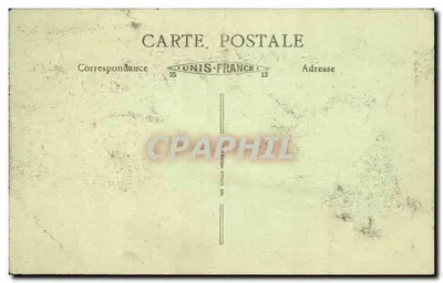 Villefranche-sur-Saône (Rhône) — Gargalhada da igreja N.-D. dos Marais — série 116 — Verso