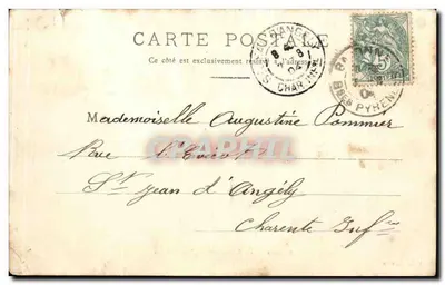 Bayonne — Klosque i plac Zbrojny — A. L., Bayonne — Rewers