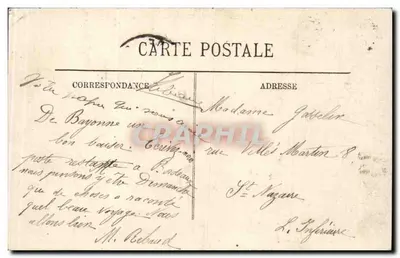 Bayonne — Os Quais da Nive — LL. — Editor LL, n° 22 — Verso
