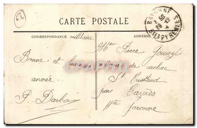 Bayonne — La Porte d'Espagne — BR - 2603 — Verso