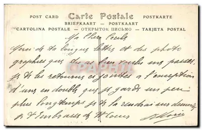 Cambo-les-Bains (Basses-Pyrénées) — Widok na rzekę Nive z Terrasses — ND Phot. — Rewers