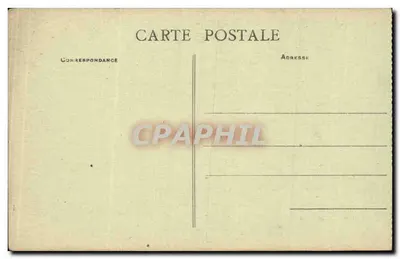 Peregrinação do Calvário de Pontchâteau — A Montanha do Calvário vista de lado — Foto Hamon, Ploermel — Verso