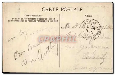 Woud van Fontainebleau — Kristalgrot — Uitgever SIRON (n°20) — Achterkant
