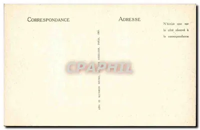 Compiègne — Salon des Fleurs — LL — Rewers
