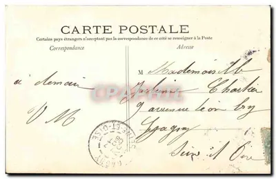 PARIS — Estátua e Praça da República — C.M. n°55 — Verso