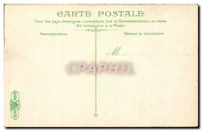 Park Monceau — Pomnik Guy de Maupassanta — wydawca LIV & C° — Rewers