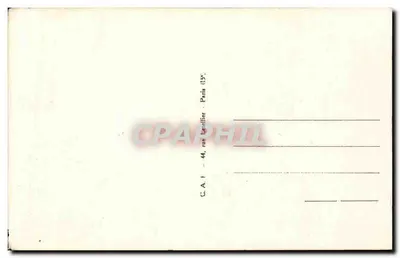 Mayenne — A Basílica Nossa Senhora e o Castelo — C.A. F. Paris — Verso