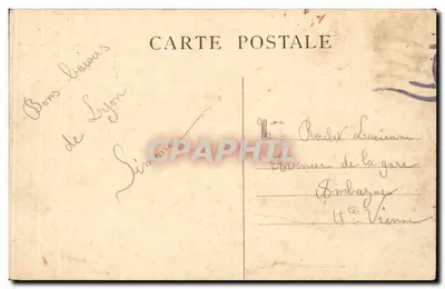 Lyon - Plac Terreaux - Ptaki — Graphphil, n°5 — Rewers
