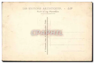 Pavilhão Japonês — Exposição Internacional dos Artes Decorativas — Paris 1925 — Verso