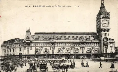 Paris (12e arrt) — A Estação de Lyon — C. M. — n° 559