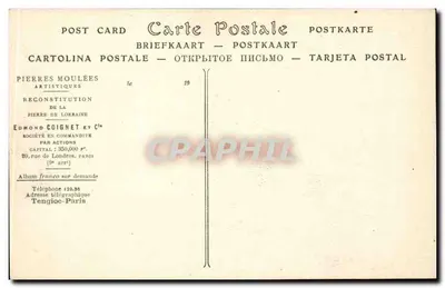 Waza (Cascady Trocadéro), w Paryżu — autorzy: M. Edmond Coignet i Cie — Rewers