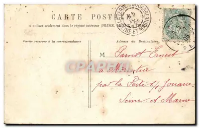 Palácio do Trocadéro — Paris — H. L. — Verso