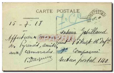 Saint-Jean-Pied-de-Port — Allgemeiner Blick auf Ispoure — C.C. 58 — Rückseite