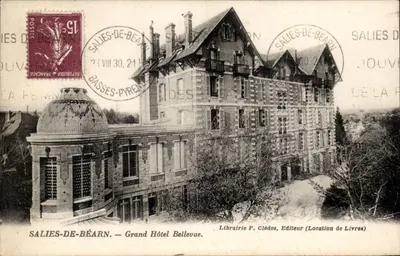 SALIES-DE-BÉARN — Grand Hôtel Bellevue — Livraria F. Clèdes, Editora (Aluguel de Livros)