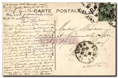 Rouen — Palácio de Justiça — B.D. n°6 — Verso