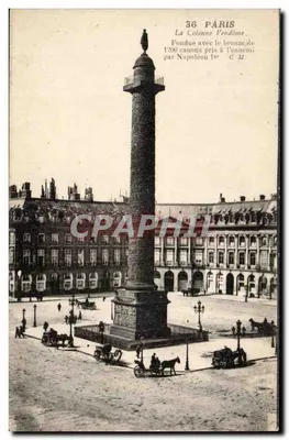 A Coluna Vendôme — Paris — editor G. M. n°36