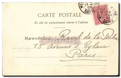 Entrada do Parque Montsouris — Paris — editor desconhecido, n° 241 — Verso