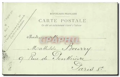 PARIS — Parque Montsouris — La Gruta — LL. — Reverso