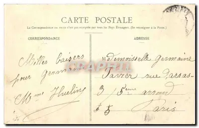 París - Jardín y Palacio del Luxembourg — Marmuse, París, n°646 — Reverso