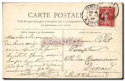 Paryż — Le Lion de Belfort — Kolekcja Petit Journal — Rewers