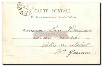 Biarritz - Nossos Bebês na Praia na Hora do Banho — J. Castor — Verso