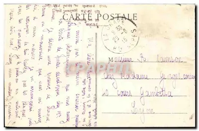 Dauphiné — Dal Bourg-d'Oisans alla Grave, La Cascata del Grand Clot — E.R. n°772 — Verso