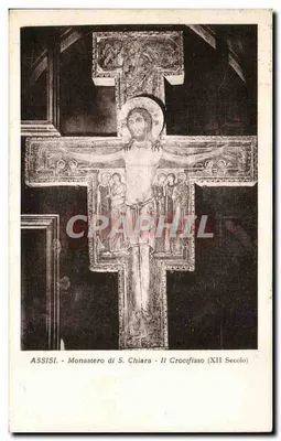 Assisi - Mosteiro de S. Chiara - O Crucifixo (século XII)