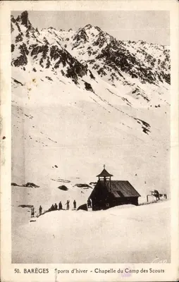 Barèges - Esportes de inverno - Capela do Camp dos Escoteiros