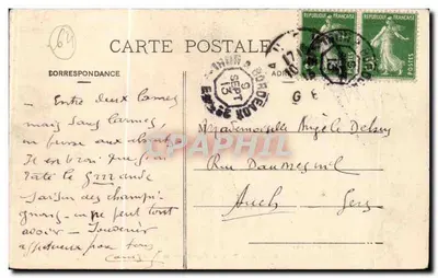Guéthary — Uma Onda na Ponta — M.D. n°32 — Verso