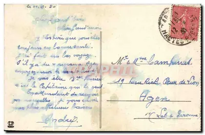 TARBES - Ogólny widok — Les Hautes-Pyrénées, 79 — Fototypia LAGUNES FRÈRES TÉLÉLAC — Rewers