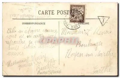 Biarritz — Piazza della Libertà — LL. — Costa d'Argento — Verso