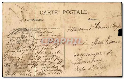Pau — Katedra św. Jakuba — Les Pyrénées Illustrées. — Rewers