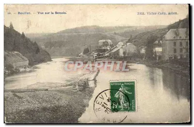 Bouillon — Vista sobre a Semois — Edit. Victor Caën, Arlon
