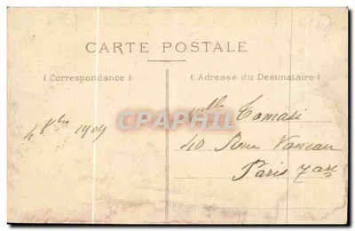 La Côte d'Argent — Hendaye — Ogólny widok z Fontarabie — Wydawca: P. L. — N° 100 — Rewers